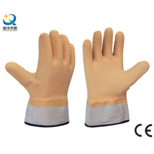 Safety Cuff Latex Fully Coated Work Gloves